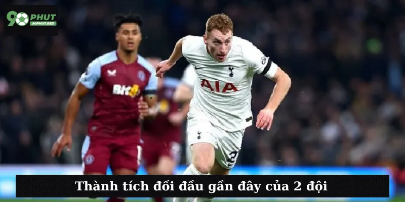 Thành tích đối đầu gần đây của 2 đội